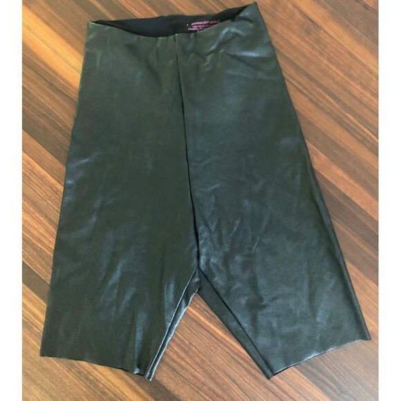 Commando Control women's‎ Faux Leather Bike Short Style Size S - Picture 1 of 2